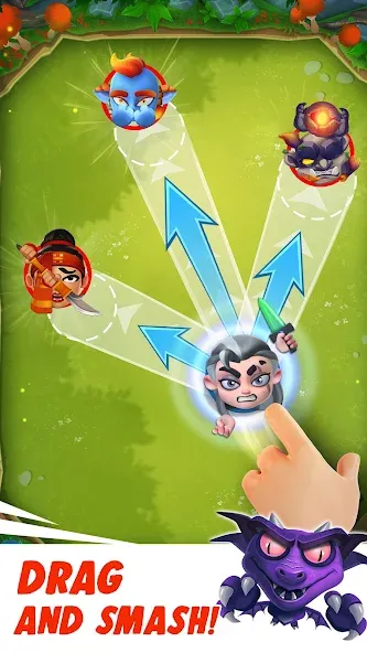 Smashing Four: PvP Hero bump (мэшинг фоур)  [МОД Бесконечные монеты] Screenshot 3