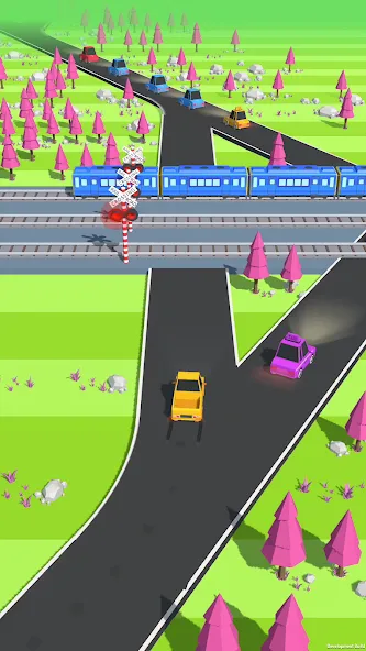 Traffic Run!: Driving Game  [МОД Unlimited Money] Screenshot 1