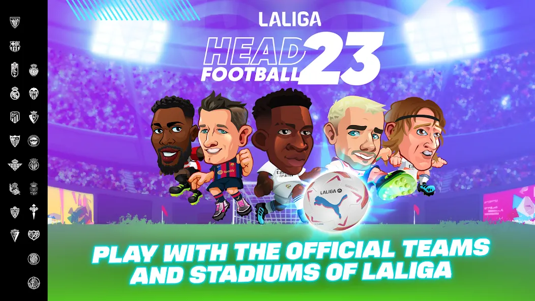 LALIGA Head Football 23 SOCCER (Хед Футбол)  [МОД Бесконечные деньги] Screenshot 1