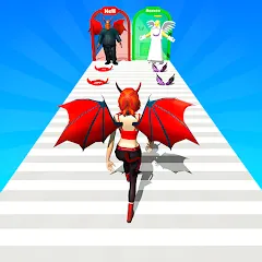 Скачать взломанную Heaven Life Rush! Paradise Run  [МОД Много денег] - стабильная версия apk на Андроид