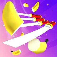 Взломанная Flying Cut (Флайинг кат)  [МОД Много денег] - последняя версия apk на Андроид