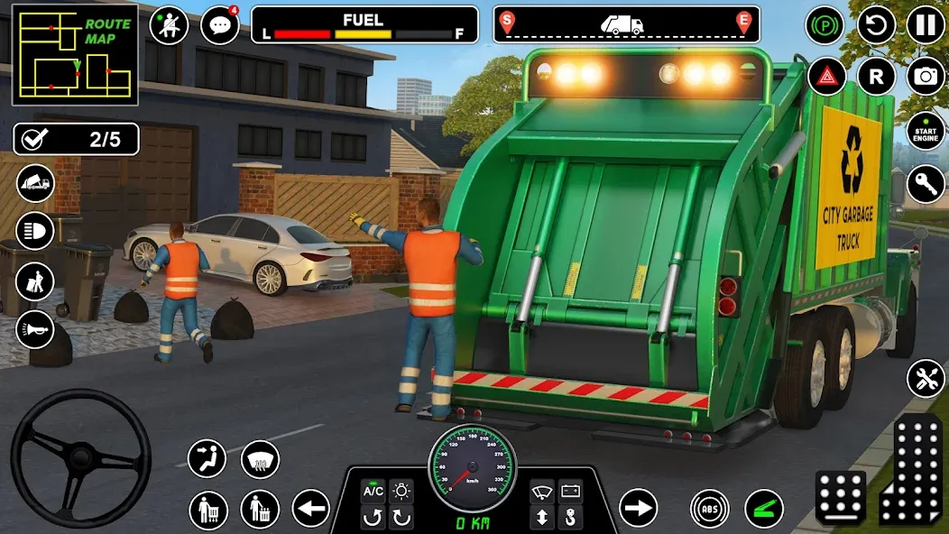 Truck Driving Games Truck Game (Трак Драйвинг игры Трак игра)  [МОД Бесконечные монеты] Screenshot 2