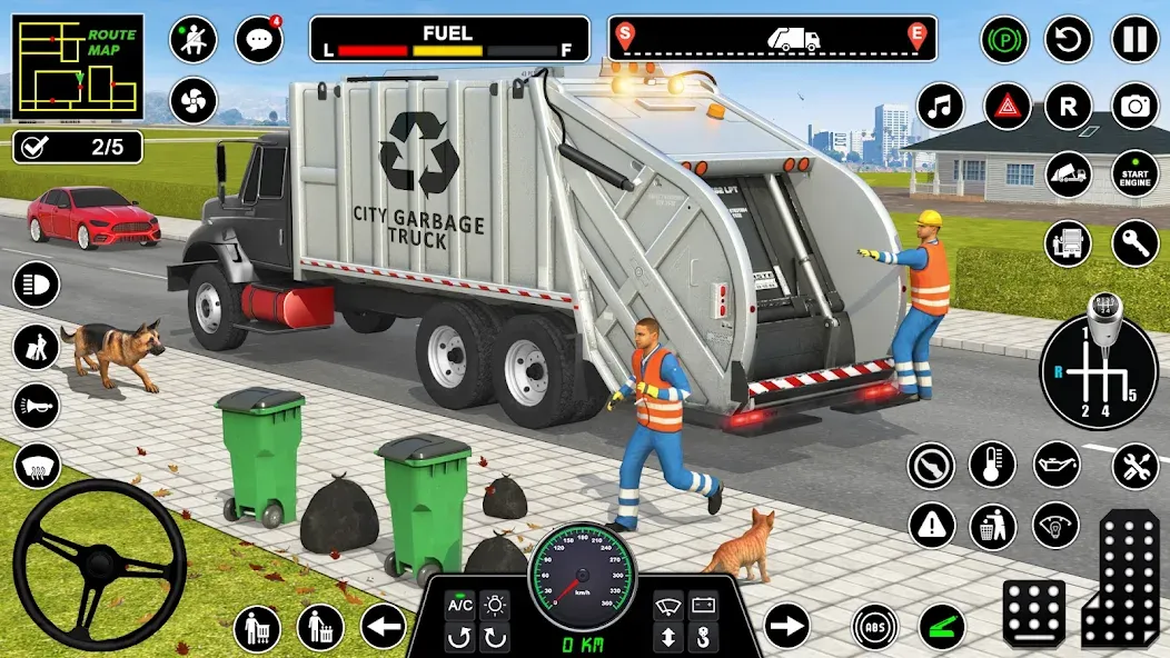 Truck Driving Games Truck Game (Трак Драйвинг игры Трак игра)  [МОД Бесконечные монеты] Screenshot 3