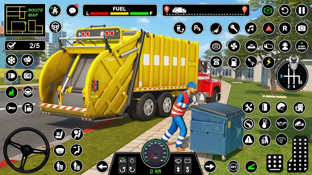 Truck Driving Games Truck Game (Трак Драйвинг игры Трак игра)  [МОД Бесконечные монеты] Screenshot 4