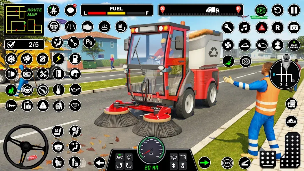 Truck Driving Games Truck Game (Трак Драйвинг игры Трак игра)  [МОД Бесконечные монеты] Screenshot 5