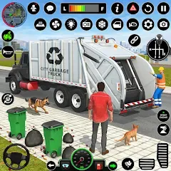 Взлом Truck Driving Games Truck Game (Трак Драйвинг игры Трак игра)  [МОД Бесконечные монеты] - полная версия apk на Андроид