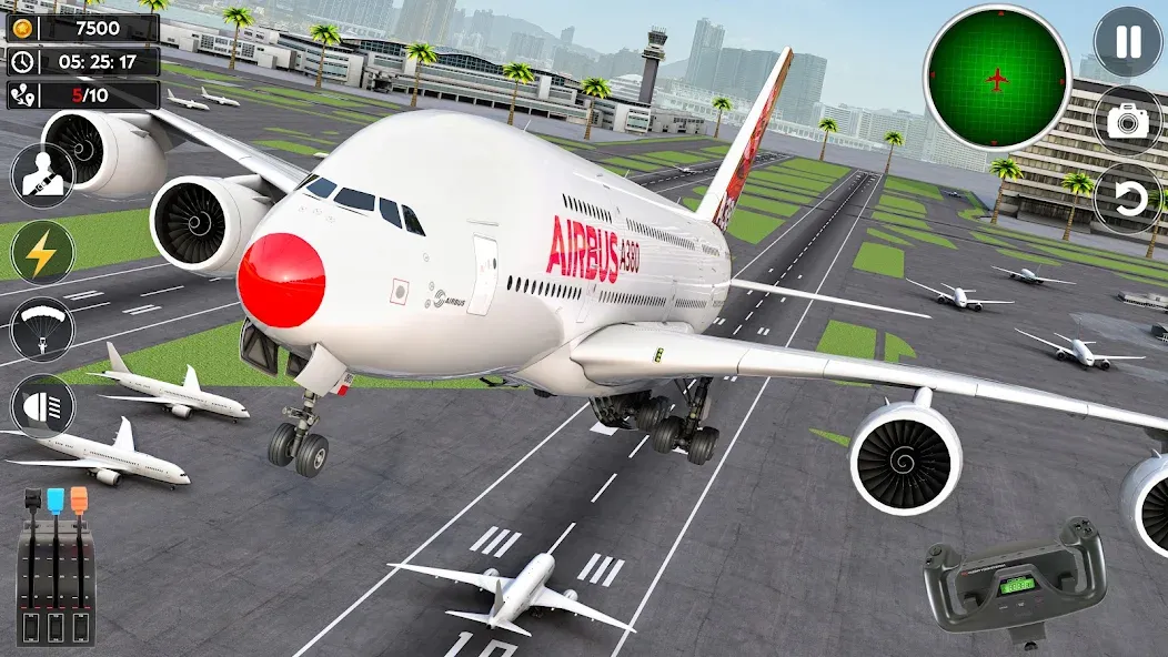 Airplane Flight Simulator 2023  [МОД Бесконечные деньги] Screenshot 5