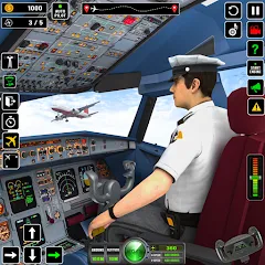 Скачать взлом Airplane Flight Simulator 2023  [МОД Бесконечные деньги] - последняя версия apk на Андроид