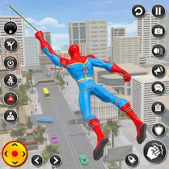 Взлом Spider Rope Hero Spider Games  [МОД Бесконечные деньги] - стабильная версия apk на Андроид