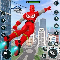 Взломанная Rope Hero Spider Fighting Game  [МОД Меню] - последняя версия apk на Андроид