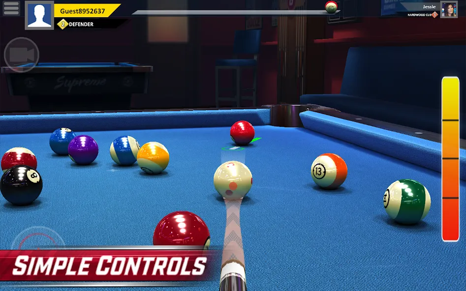 Pool Stars - 3D Online Multipl (Пул Старс)  [МОД Много денег] Screenshot 2