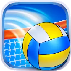 Взломанная Volleyball Champions 3D - Onli  [МОД Unlimited Money] - стабильная версия apk на Андроид