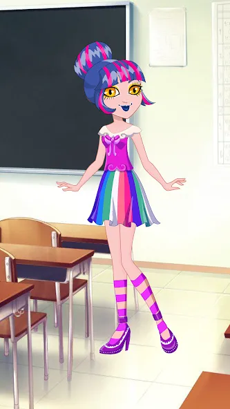 Pony College Student Dress Up (Пони Студент Колледжа Одеваются)  [МОД Unlocked] Screenshot 3