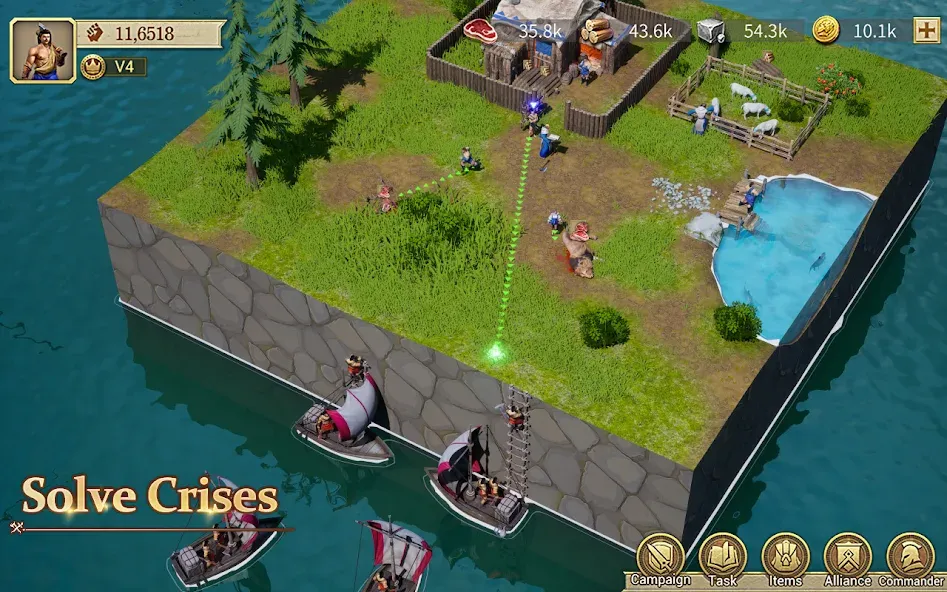 Game of Empires:Warring Realms (Уорринг Нейшенс)  [МОД Unlocked] Screenshot 4