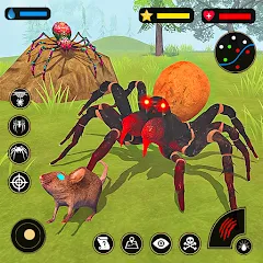 Скачать взломанную Spider Simulator - Creepy Tad (Спайдер Симулятор)  [МОД Menu] - полная версия apk на Андроид