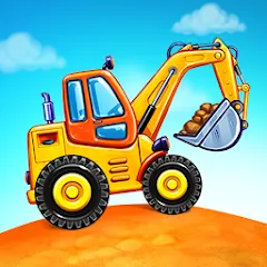 Взломанная Truck games - build a house  [МОД Бесконечные монеты] - стабильная версия apk на Андроид