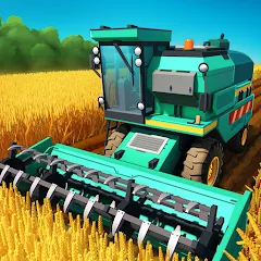 Взломанная Big Farm: Mobile Harvest (Биг Фарм)  [МОД Бесконечные монеты] - стабильная версия apk на Андроид