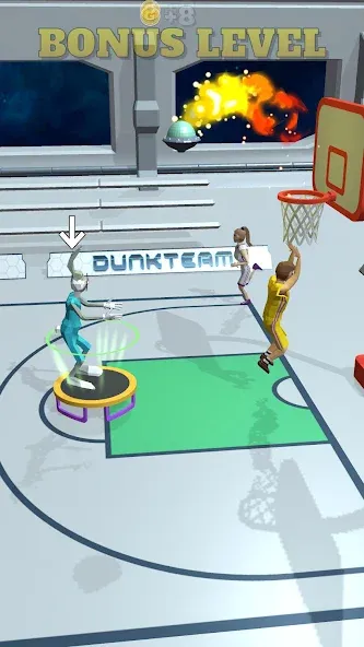 Dunk Team (Данк Тим)  [МОД Бесконечные монеты] Screenshot 3