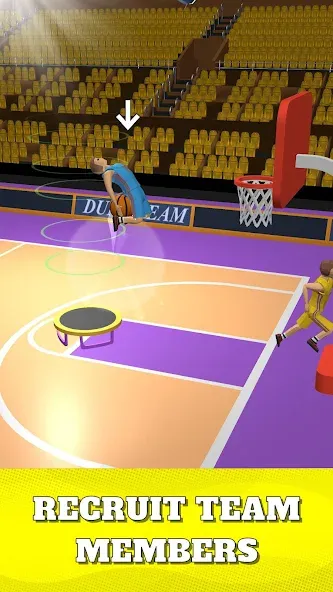 Dunk Team (Данк Тим)  [МОД Бесконечные монеты] Screenshot 4