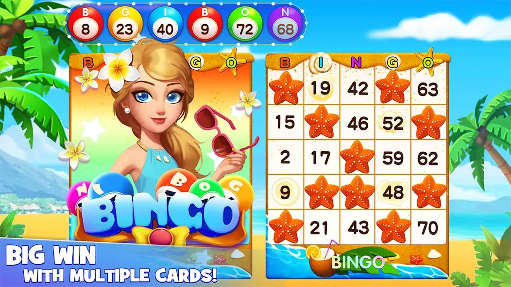 Bingo Lucky: Play Bingo Games (Бинго Лаки)  [МОД Mega Pack] Screenshot 1