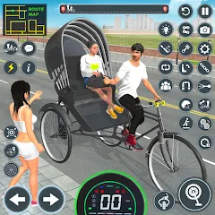 Взлом BMX Cycle Games 3D Cycle Race (игры на велосипеде 3D гонка)  [МОД Unlimited Money] - полная версия apk на Андроид