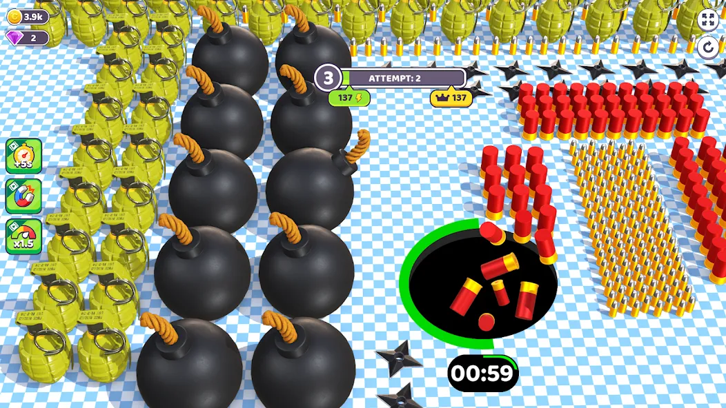 Black Hole Attack Games  [МОД Много денег] Screenshot 1