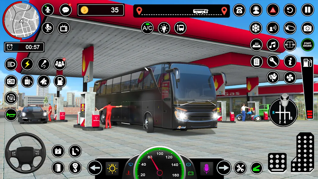 Bus Simulator - Driving Games  [МОД Много денег] Screenshot 5