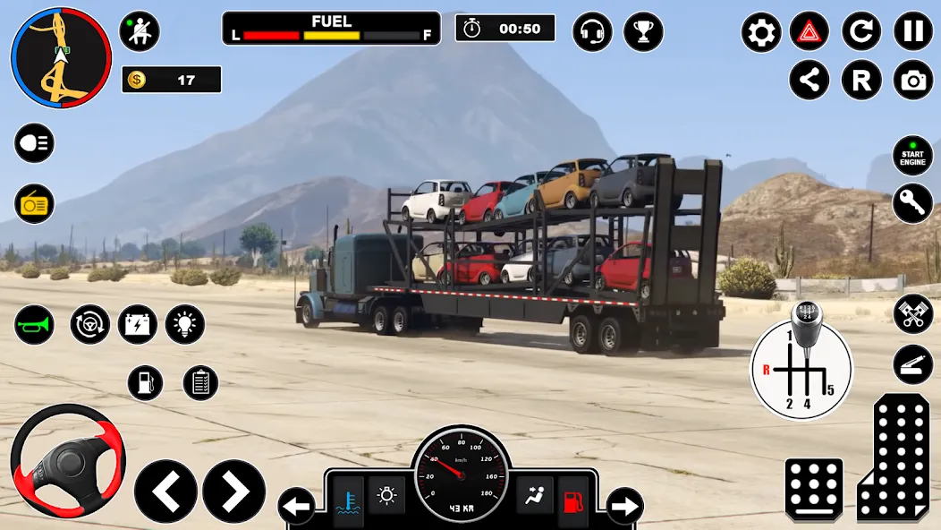 Car Transport - Truck Games 3D  [МОД Много денег] Screenshot 2