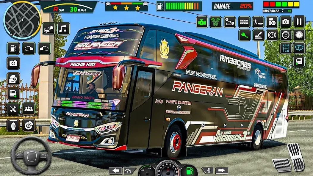 Public Coach Bus Driving Game (Паблик Коуч Бас Драйвинг Гейм)  [МОД Unlimited Money] Screenshot 3