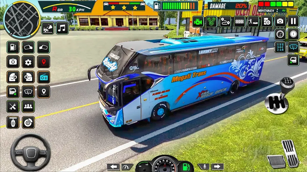 Public Coach Bus Driving Game (Паблик Коуч Бас Драйвинг Гейм)  [МОД Unlimited Money] Screenshot 4