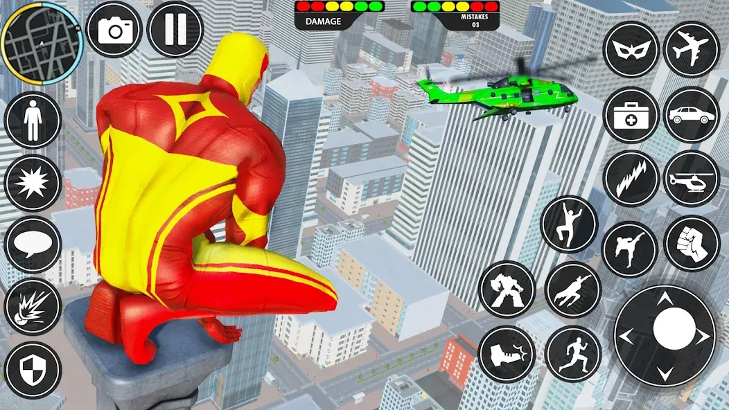 Rope Hero: Speed Hero Games (Роуп Хиро)  [МОД Бесконечные деньги] Screenshot 5