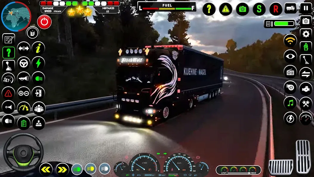 Truck Driving Euro Truck Game  [МОД Меню] Screenshot 2