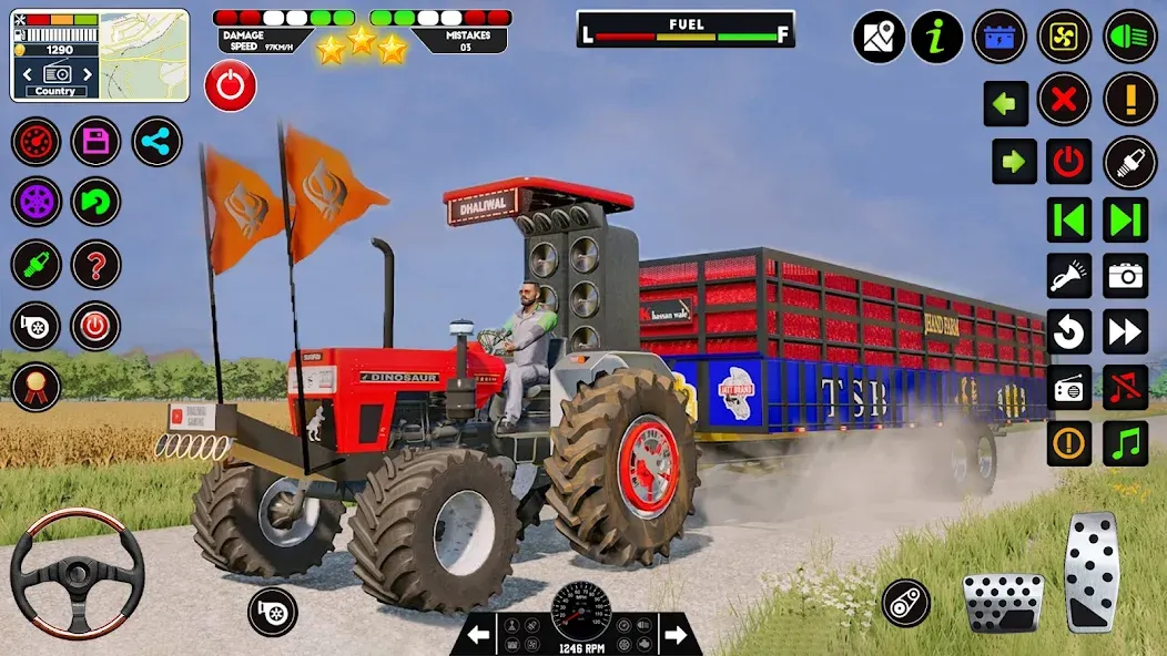 Tractor Driving - Tractor Game  [МОД Menu] Screenshot 1