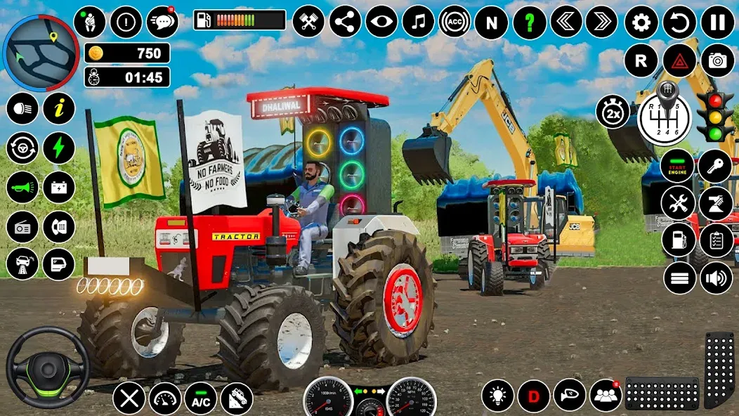 Tractor Driving - Tractor Game  [МОД Menu] Screenshot 3