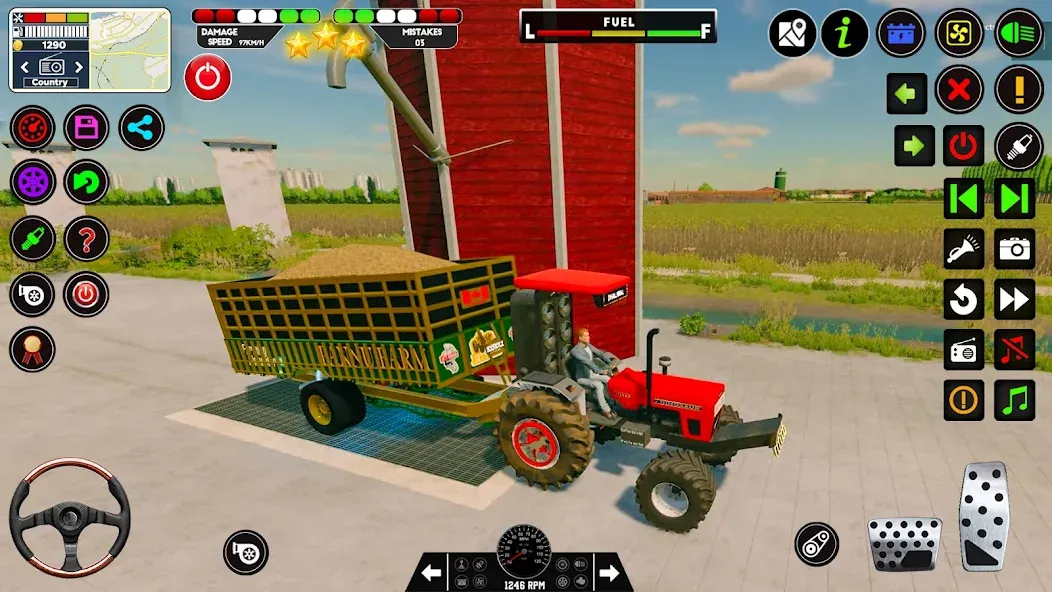 Tractor Driving - Tractor Game  [МОД Menu] Screenshot 4