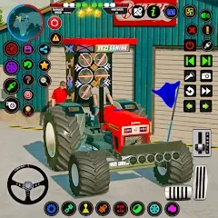 Скачать взлом Tractor Driving - Tractor Game  [МОД Menu] - полная версия apk на Андроид