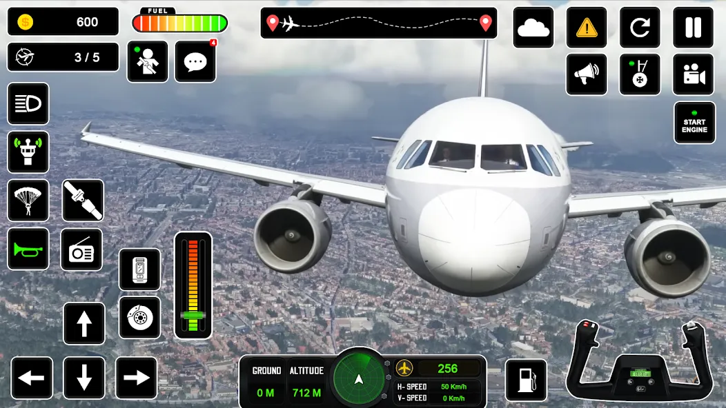 Pilot Simulator: Airplane Game  [МОД Много денег] Screenshot 2