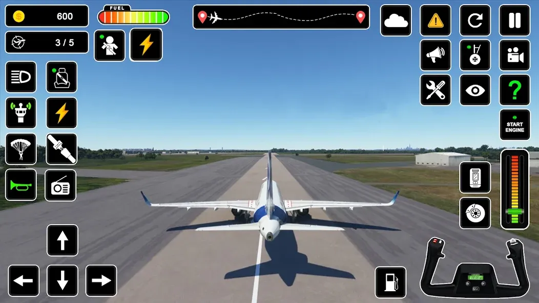 Pilot Simulator: Airplane Game  [МОД Много денег] Screenshot 5