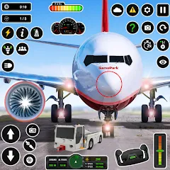 Скачать взломанную Pilot Simulator: Airplane Game  [МОД Много денег] - последняя версия apk на Андроид