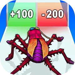 Взломанная Insect Run - Spider Evolution (Инсект Эволюшн Ран)  [МОД Все открыто] - стабильная версия apk на Андроид