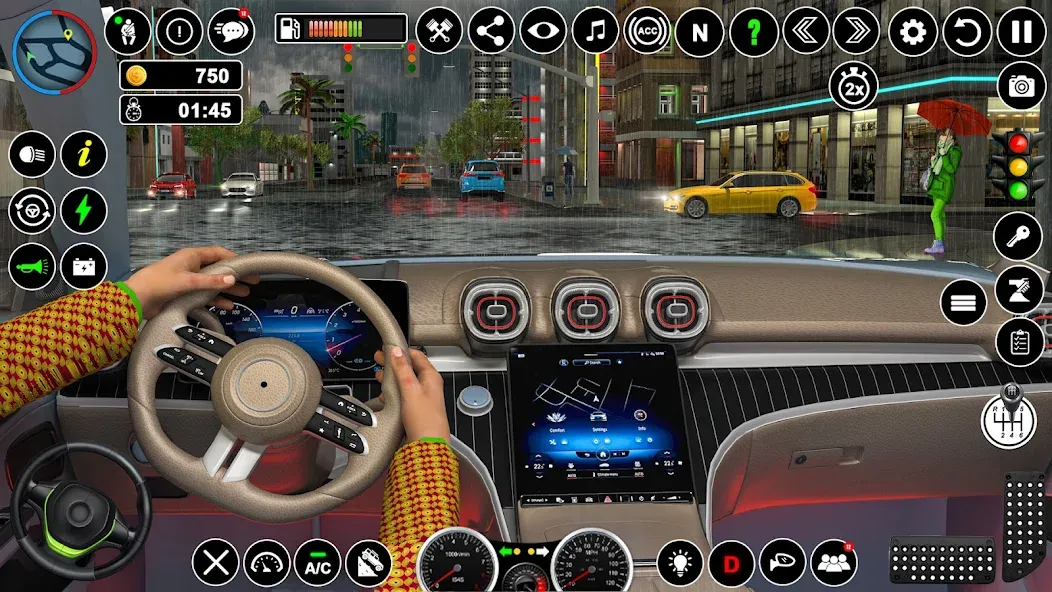 Russian Taxi Driving Simulator  [МОД Menu] Screenshot 1