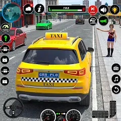 Скачать взлом Russian Taxi Driving Simulator  [МОД Menu] - последняя версия apk на Андроид