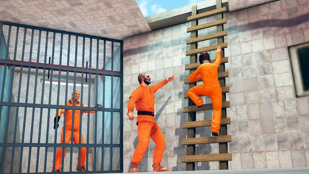 Prison Escape- Jail Break Game (Побег из тюрьмы 3D)  [МОД Menu] Screenshot 5