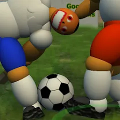 Взлом Goofball Goals Soccer Game 3D (Гуфбол Голз Соккер Гейм 3Д)  [МОД Много денег] - стабильная версия apk на Андроид