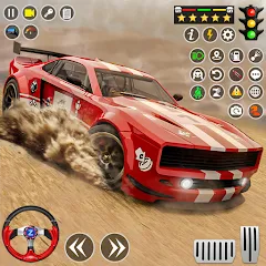 Взлом Real Rally Drift & Rally Race (Риал Ралли)  [МОД Много монет] - последняя версия apk на Андроид