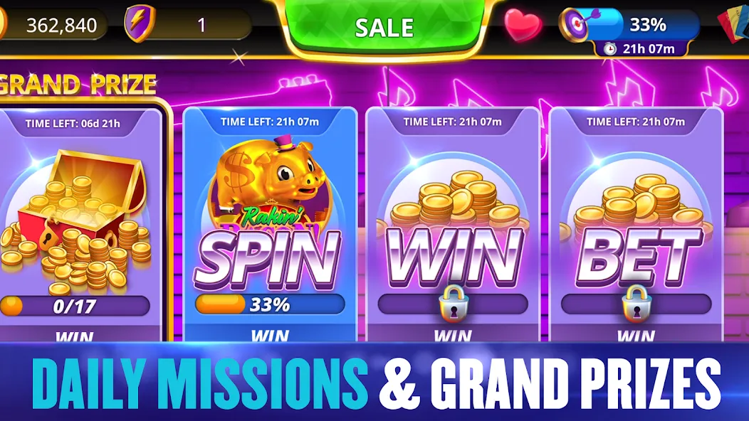 Hard Rock Jackpot Casino (Хард Рок Джекпот Казино)  [МОД Unlimited Money] Screenshot 3