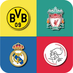 Взломанная Soccer Clubs Logo Quiz  [МОД Бесконечные монеты] - полная версия apk на Андроид