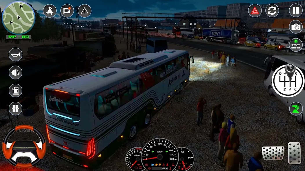 Bus Simulator 2023 - City Bus  [МОД Много денег] Screenshot 1