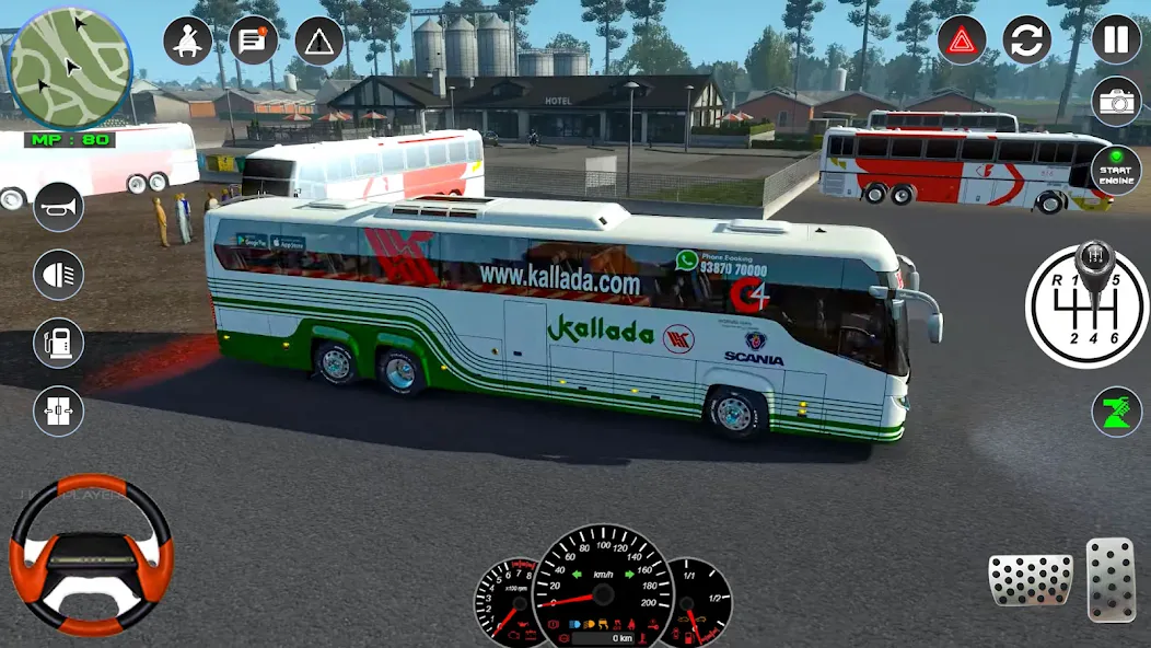 Bus Simulator 2023 - City Bus  [МОД Много денег] Screenshot 5