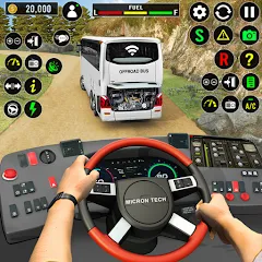 Взлом Bus Simulator 2023 - City Bus  [МОД Много денег] - последняя версия apk на Андроид